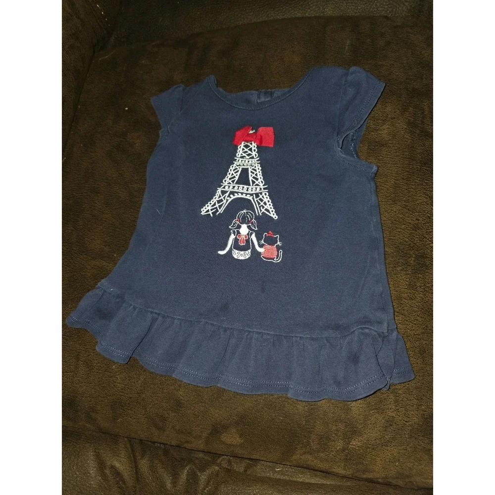 Gymboree parisian afternoon top leggings socks size 18 24 months